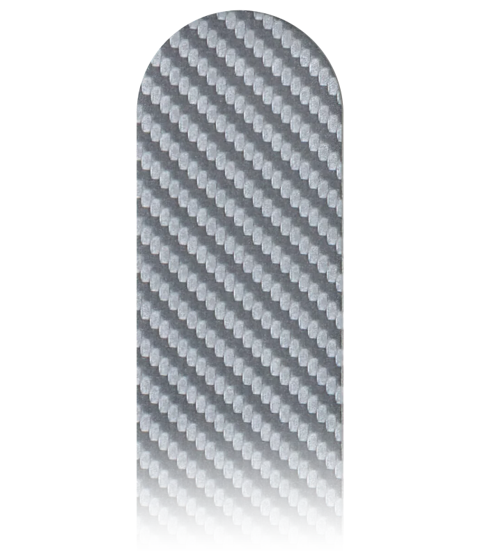 Edge Only Frame Protector in Carbon Fibre Silver