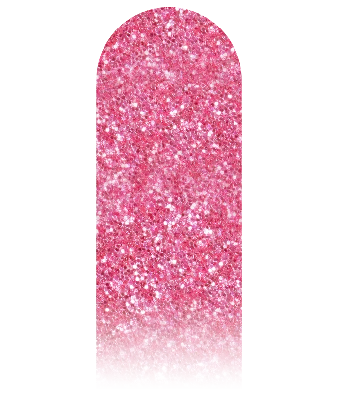 Edge Only Frame Protector in Glitter Pink