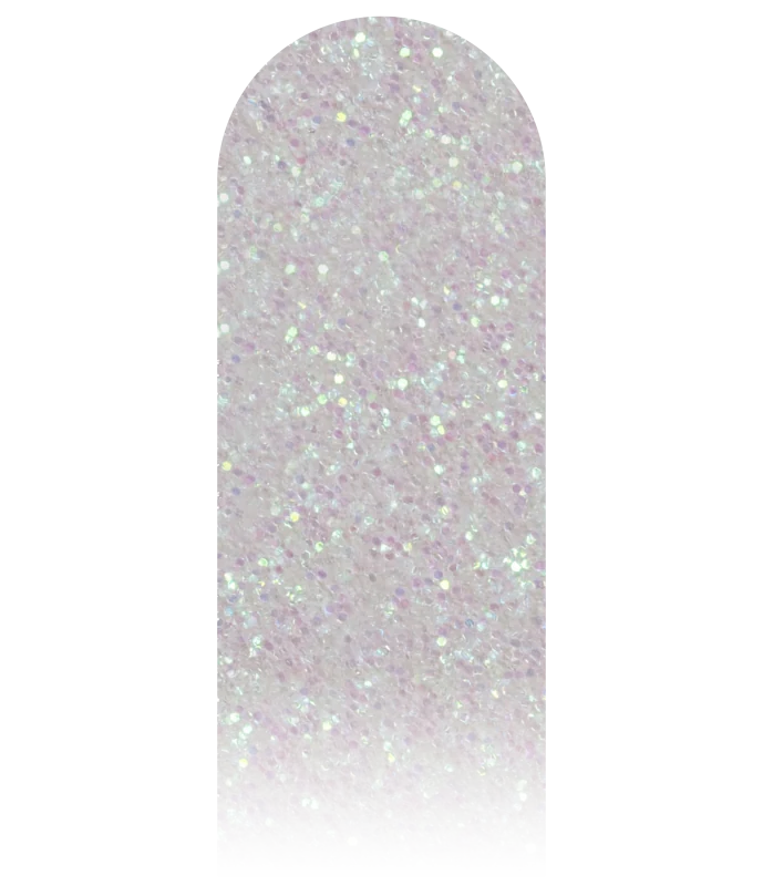 Edge Only Frame Protector in Glitter Silver Grey