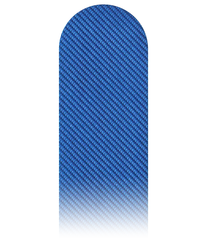 Edge Only Frame Protector in Carbon Fibre Blue