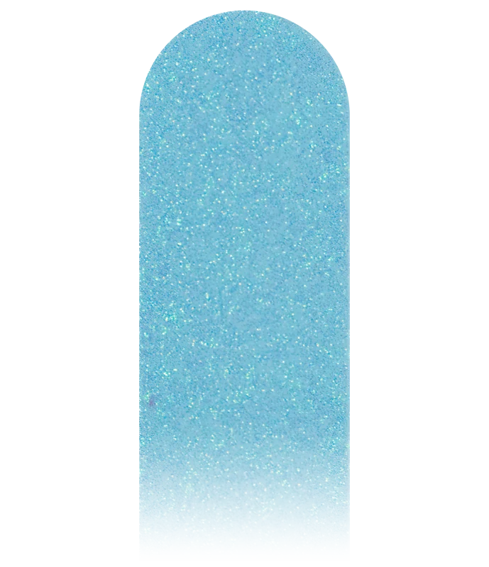 Edge Only Frame Protector in Glitter Baby Blue
