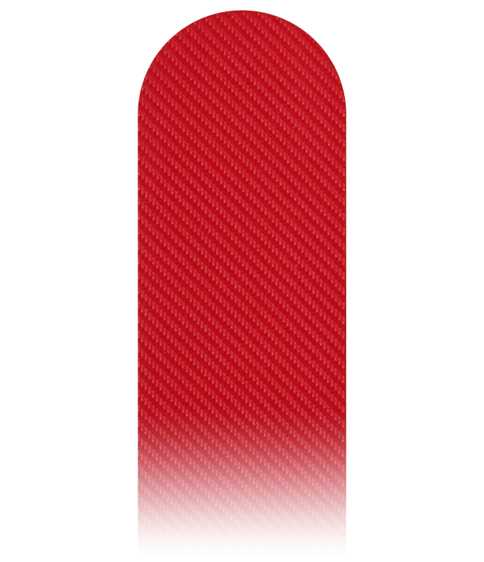 Edge Only Frame Protector in Carbon Fibre Red