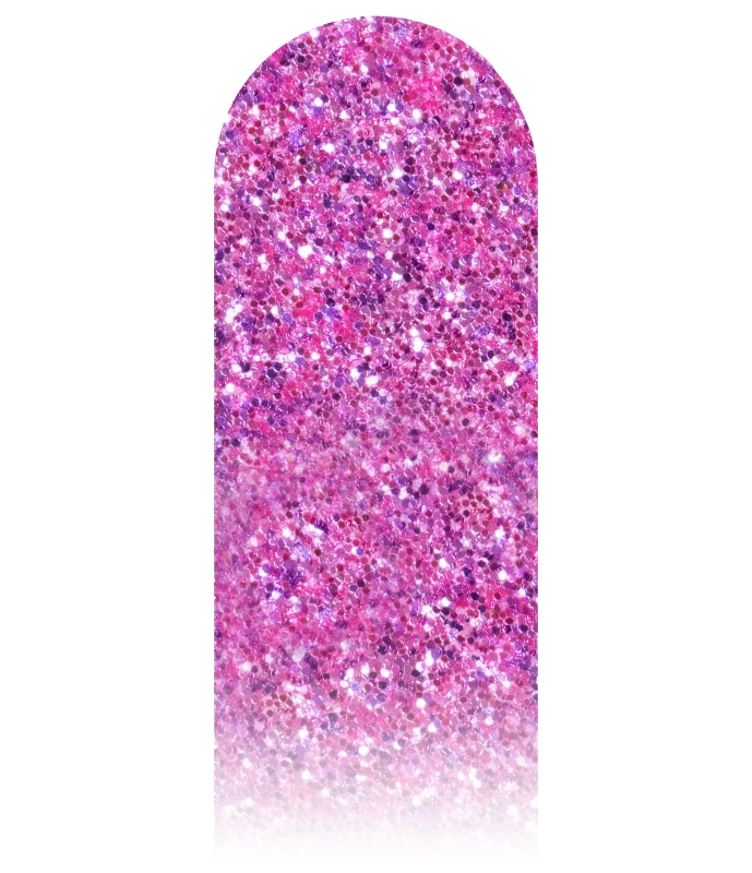 Edge Only Frame Protector in Glitter Baby Purple