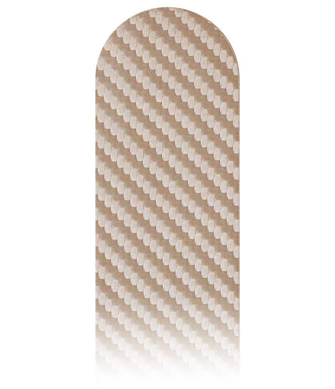 Edge Only Frame Protector in Carbon Fibre Gold