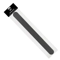 NomadX Round Edge Only Padel Racket Protector in Carbon Fibre Black, in retail packaging
