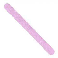 NomadX Round Edge Only padel racket protector in Glitter Baby Pink, unpackaged, diagonal view