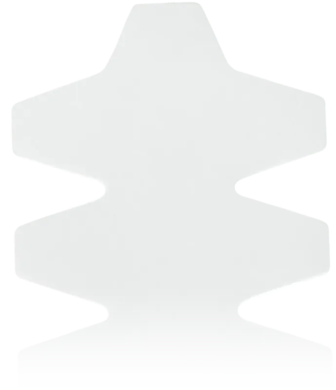 Toothed Frame Protector in Transparent Transparent