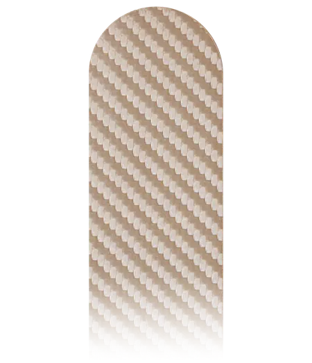 NomadX Round Edge Only, Carbon Fibre Gold