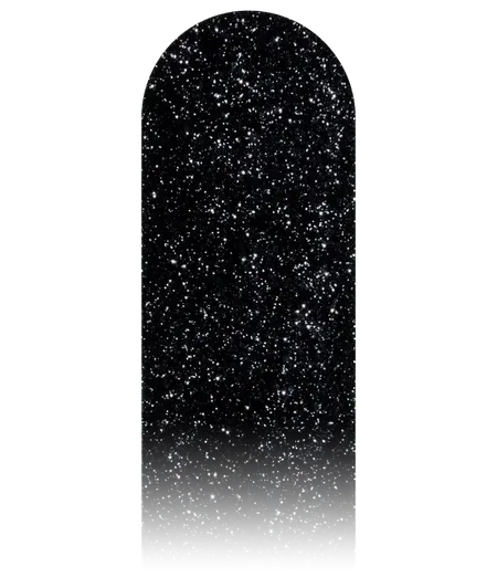 NomadX Round Edge Only, Glitter Black