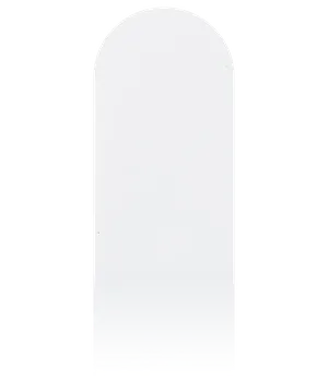 NomadX Round Edge Only Padel Racket Protector in Transparent