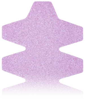 NomadX Toothed Padel Racket Protector in Glitter Baby Pink