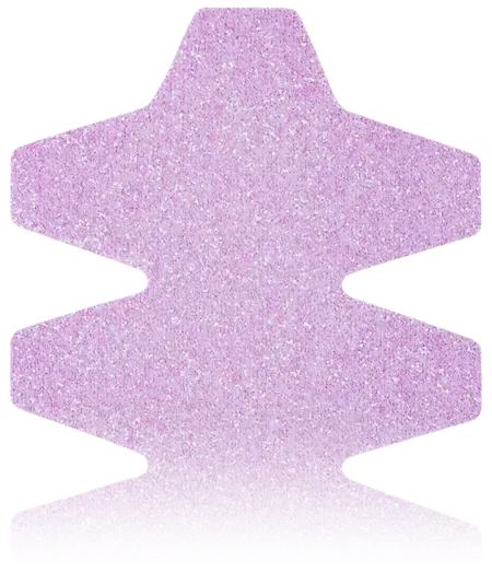 NomadX Toothed, Glitter Baby Pink
