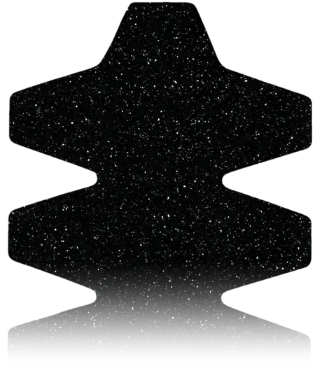 NomadX Toothed, Glitter Black